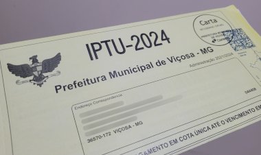 Primeira parcela do IPTU vence na segunda-feira