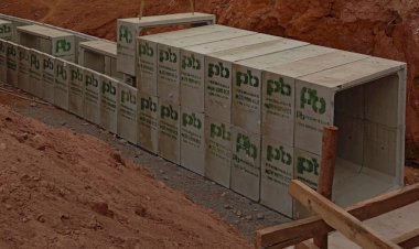 Empresa conclui assentamento das aduelas no Pacheco