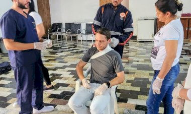 Profissionais de saúde de São Miguel participam de treinamento do SAMU