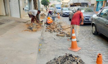 PMV continua alinhamento de ruas e operação tapa-buracos