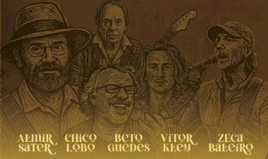 Evento em São João Del Rei reúne Almir Sater, Zeca Baleiro, Vitor Kley e Beto Guedes neste fim de semana