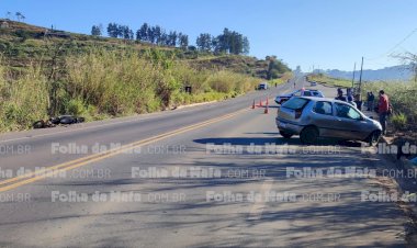 Motociclista morre em colisão na BR-120