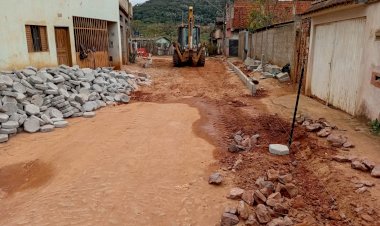 Bairro Cidade Nova de Viçosa recebe calçamento