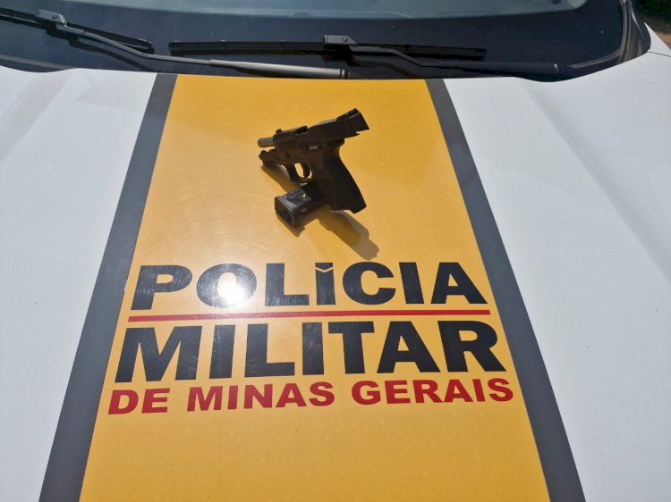 Homem é preso com arma de fogo e munições na MG-482 em Porto Firme