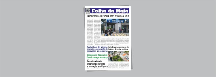 Folha da Mata 3268 - 28/01/2025