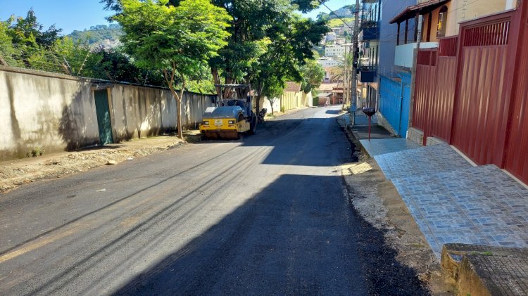 PMV conclui asfaltamento de ruas no Silvestre e bairro de Fátima