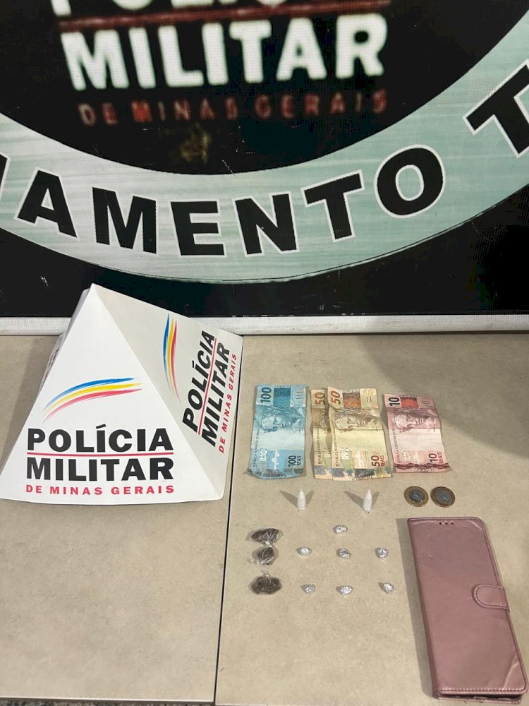 Polícia prende acusado de traficar drogas no Centro de Viçosa