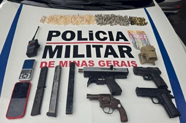 Operação da polícia prende 75 pessoas e apreende veículos e armas de fogo na região