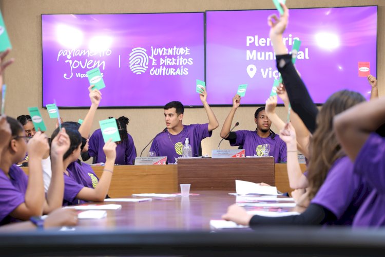 Câmara sediou Plenária Municipal do Parlamento Jovem 2025