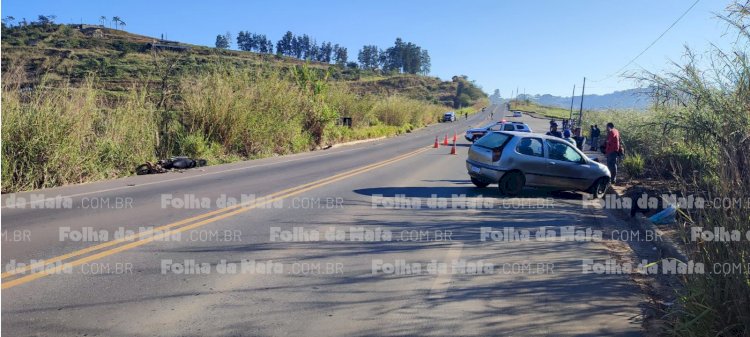 Motociclista morre em colisão na BR-120