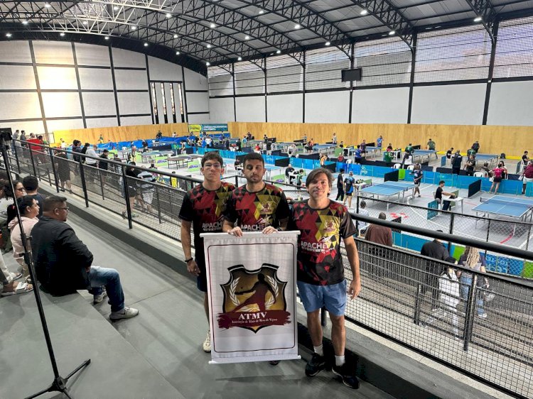 Ennio Guilhermino brilha no 1º Campeonato Mineiro de Tênis de Mesa