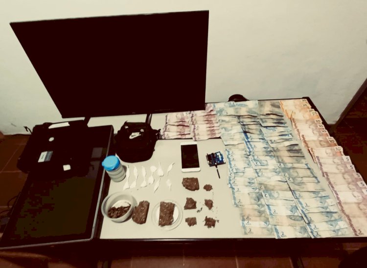 Homem é preso por tráfico de drogas em Araponga