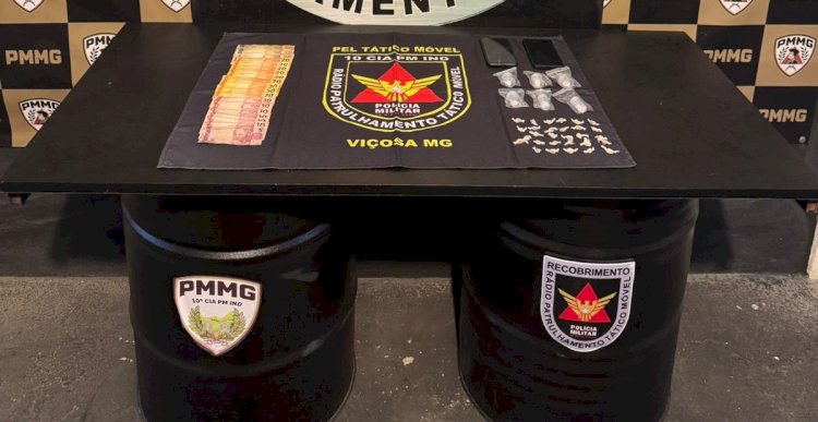 PM apreende menores com crack e cocaína no bairro União