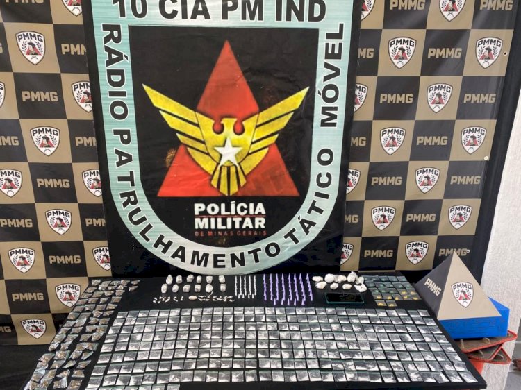 PMMG prende homem por tráfico de drogas em Viçosa