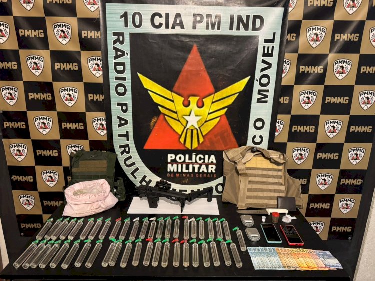 PM prende dupla por tráfico de drogas em Viçosa