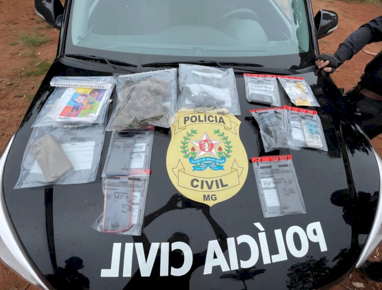 Polícia Civil resgata bebê e prende dois homens em operação na zona rural de Viçosa