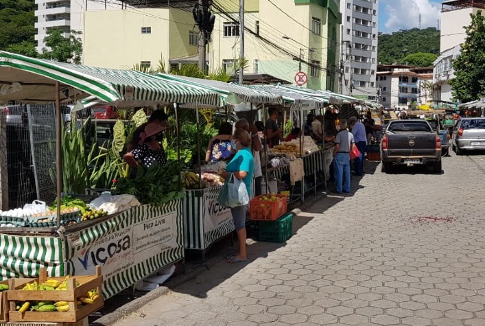 Onda roxa: prefeitura decide suspender feiras livres em Viçosa