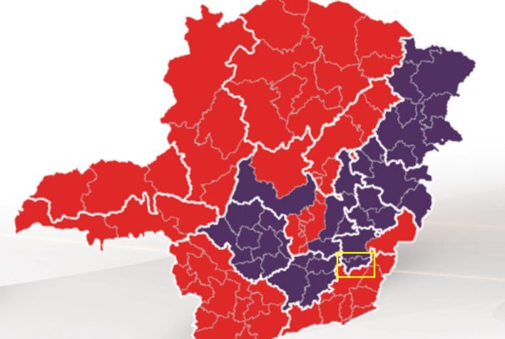 Microrregião de Viçosa permanece na Onda Roxa até dia 24