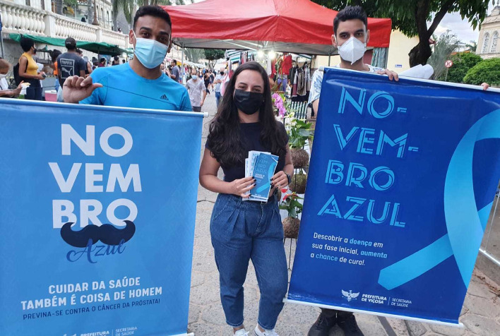 Novembro Azul: Viçosa tem ações de conscientização