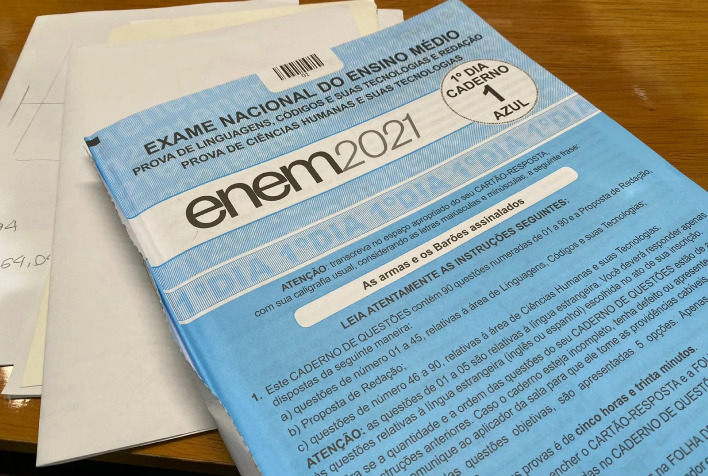 Candidatos ao Enem que perderam a prova por doença infectocontagiosa podem pedir reaplicação