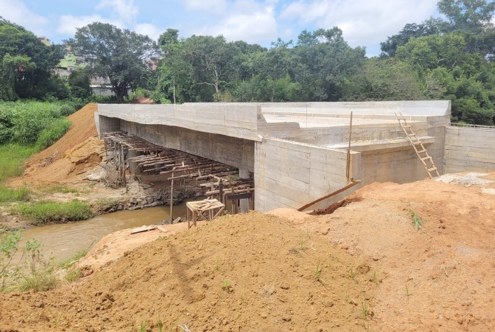 Empreiteira entrega ponte de Silvestre em maio, mas obras vão continuar