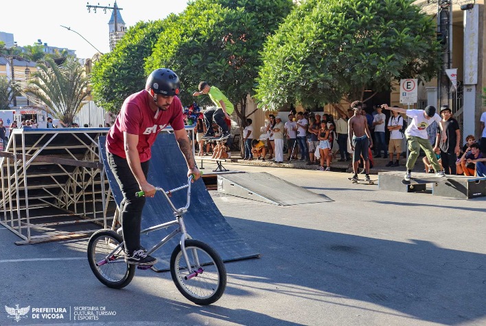 Festival de Esportes Radicais Urbanos de Viçosa acontece neste domingo (17)