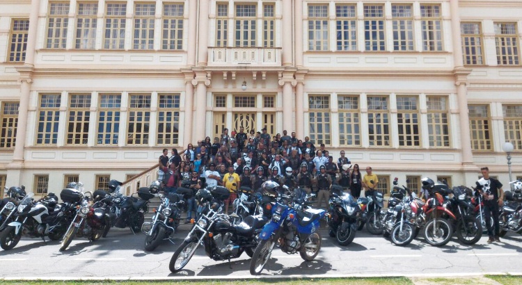 Encontro de motociclistas em Viçosa