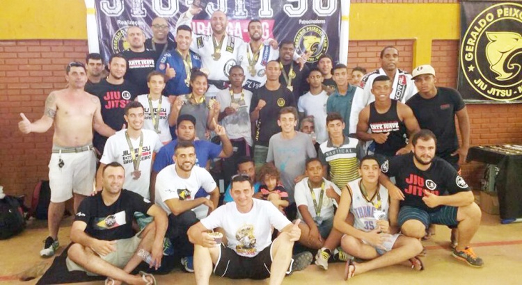 Atletas da Paiva Team na Copa de Jiu-Jitsu de Piranga