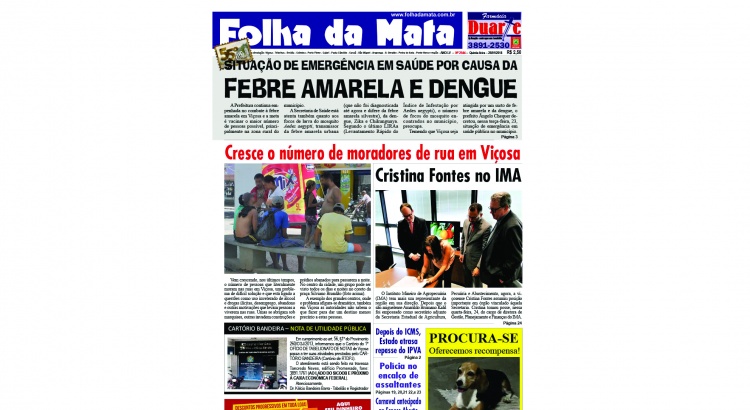 Capa da Próxima Edição