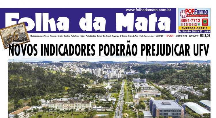 Capa da próxima edição