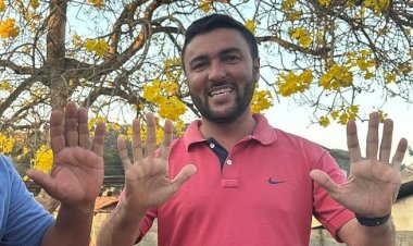 Lucas Ladeira é eleito prefeito de Cajuri