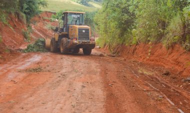 PMV mantém manutenção nas estradas rurais