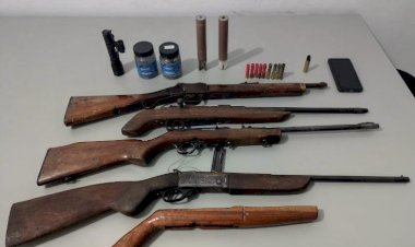 Polícia apreende munições e prende homem em Teixeiras