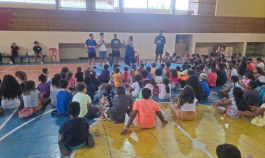 PMV promoveu colônia de férias com atividades esportivas e culturais