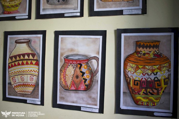 Oficina de Artes Plásticas do CEA abre exposição 'Tradições em Linhas'