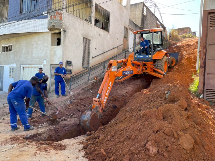SAAE conclui rede de abastecimento de água e esgotamento sanitário no bairro Cidade Nova