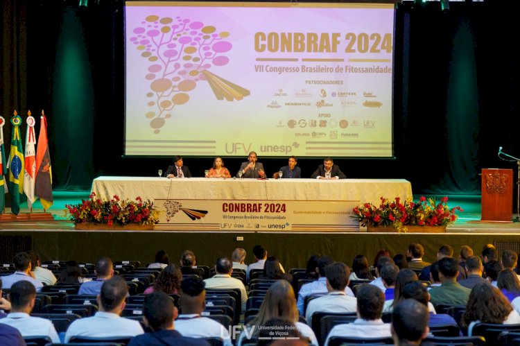 UFV sedia VII Congresso Brasileiro de Fitossanidade com foco em sustentabilidade e inovação