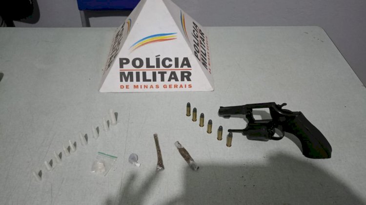 Homem é preso por tráfico e porte ilegal de arma de fogo no Sapé