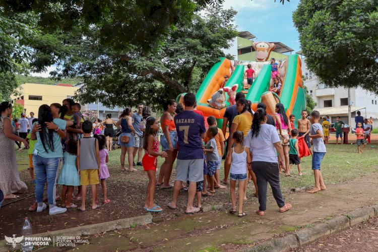 Evento municipal de Dia das Crianças acontece neste sábado (12)