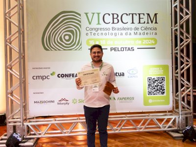 Professor da UFV é premiado em congresso nacional