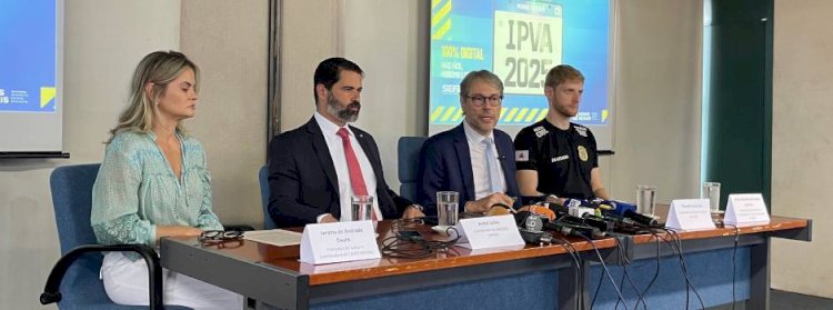 Minas Gerais cria força-tarefa para combater golpes do IPVA 2025