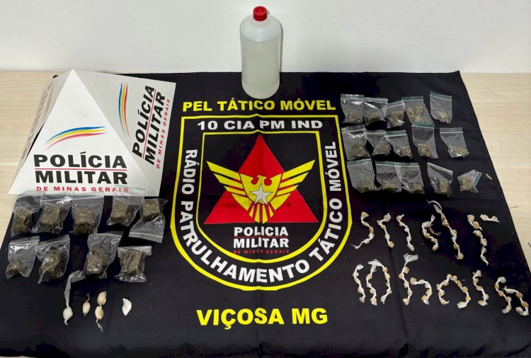 Polícia apreende quantidade significativa de drogas no bairro União