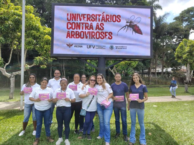 Prefeitura e UFV mobilizam universitários para o combate à dengue