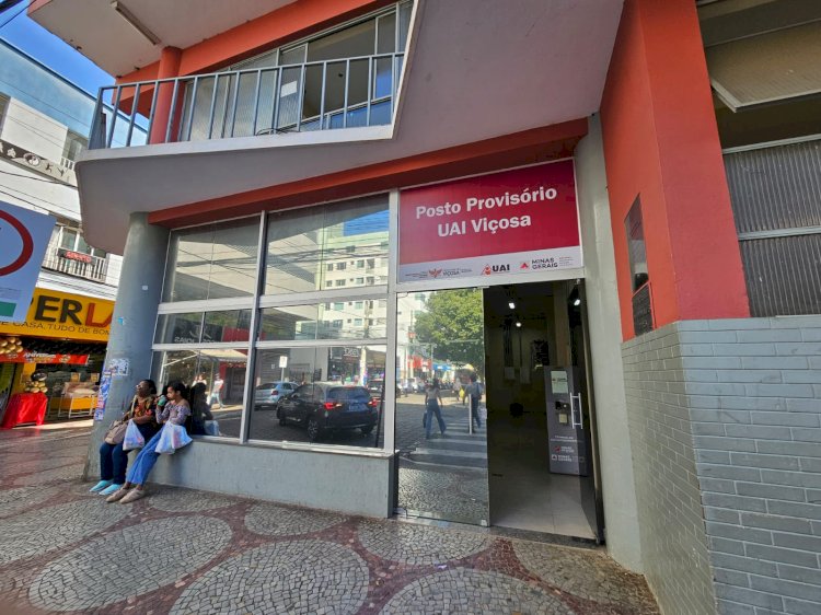 Emissão de nova identidade passa para posto provisório da UAI em Viçosa