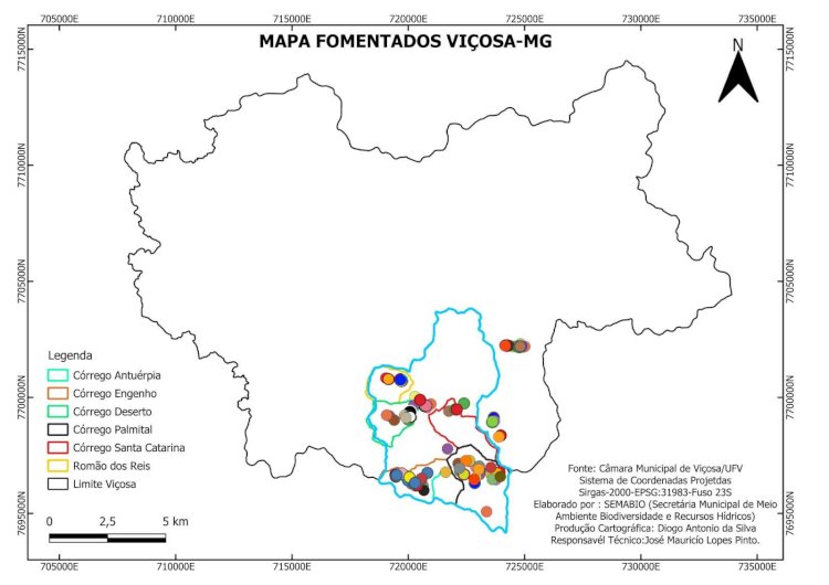 Projeto de Viçosa para ampliar tratamento de esgoto rural avança
