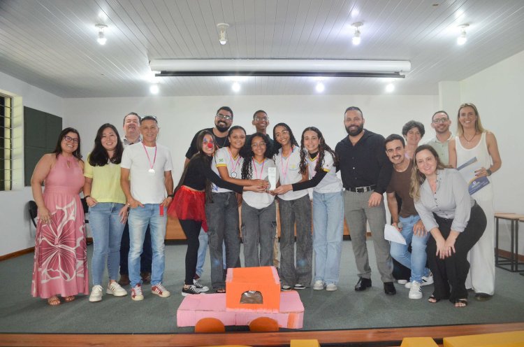 Alunos da Escola Edmundo Lins vencem Olimpíada de Empreendedorismo com soluções para o trânsito de Viçosa
