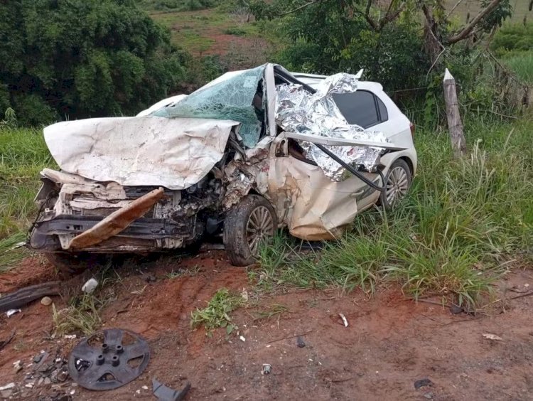 Duas professoras morrem em grave acidente na BR-120, em VRB