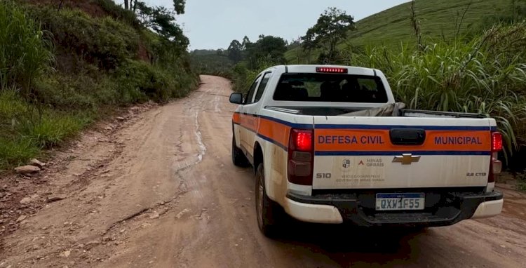 Defesa Civil de Ervália promove monitoramento das estradas rurais durante período chuvoso