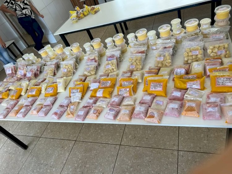 Araponga promoveu curso gratuito de produção de polpa de frutas