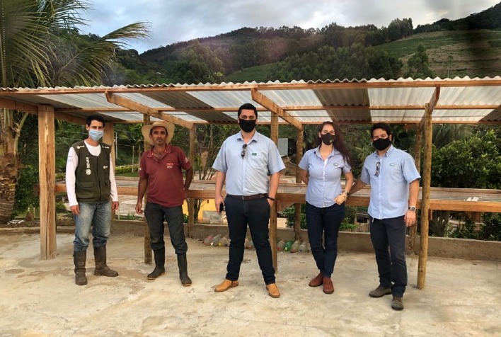 Produtores rurais de Viçosa, Piranga, Araponga e Canaã recebem assistência do Senar Minas
